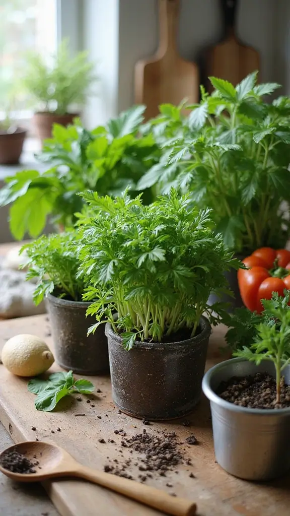 19 Heartfelt Homemade Mother's Day Gifts that Will Make Her Cry Happy Tears! - 11. Herb Garden Starter Kit