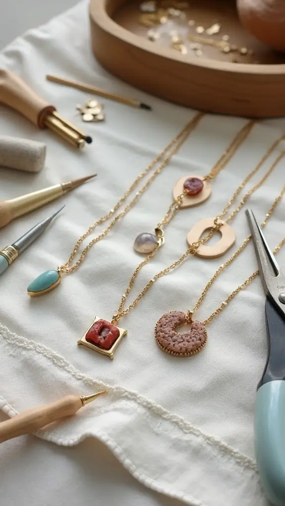 19 Heartfelt Homemade Mother's Day Gifts that Will Make Her Cry Happy Tears! - 2. Handmade Jewelry