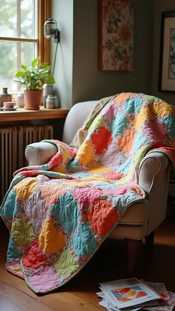 19 Heartfelt Homemade Mother's Day Gifts that Will Make Her Cry Happy Tears! - 9. DIY Quilt or Blanket