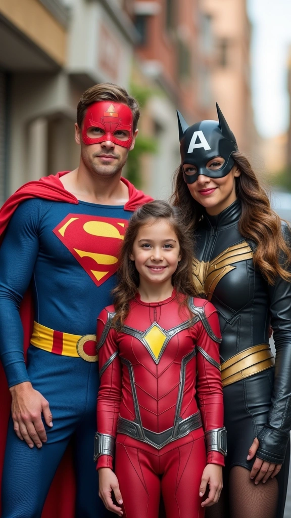 19 Memorable Family Photo Ideas That'll Make You Cherish Every Moment! - 6. Themed Costumes