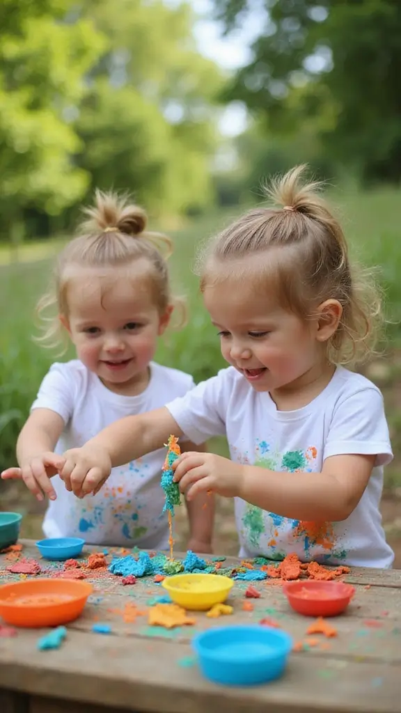19 Parenting Hacks for Twin Toddlers That Will Change Your Life Forever! - 12. Messy Play is the Best Play