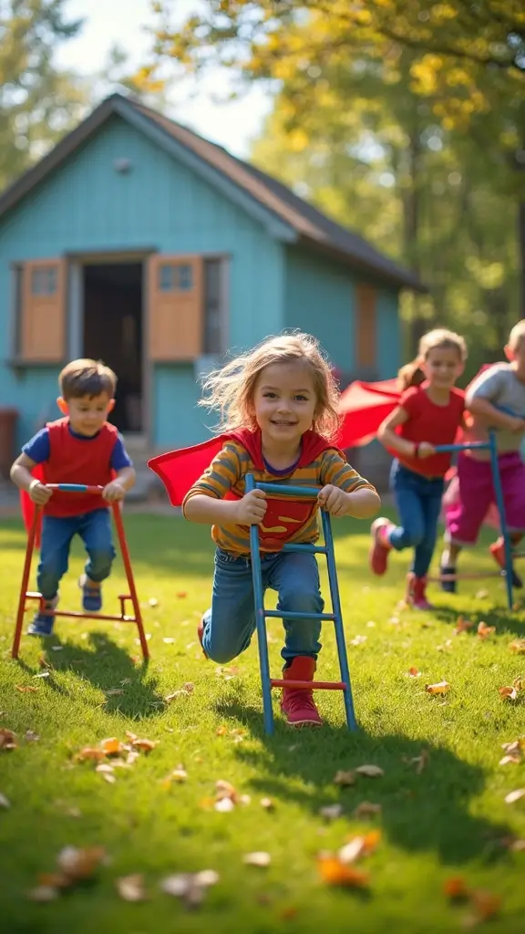 19 Unbelievably Fun Parenting Party Planning Ideas That Will Wow Your Kids! - 1. Superhero Training Camp