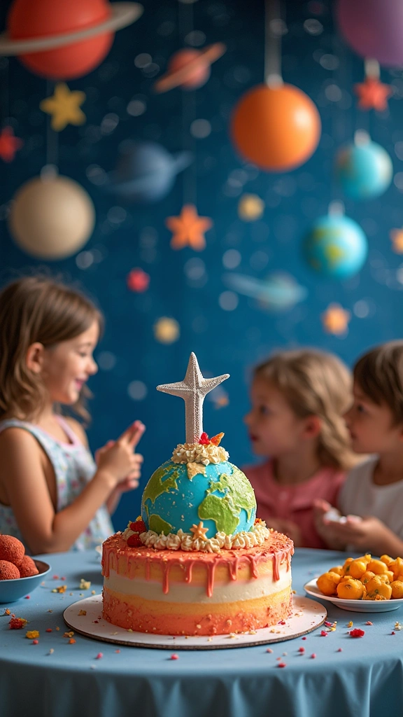 19 Unbelievably Fun Parenting Party Planning Ideas That Will Wow Your Kids! - 11. Space Odyssey