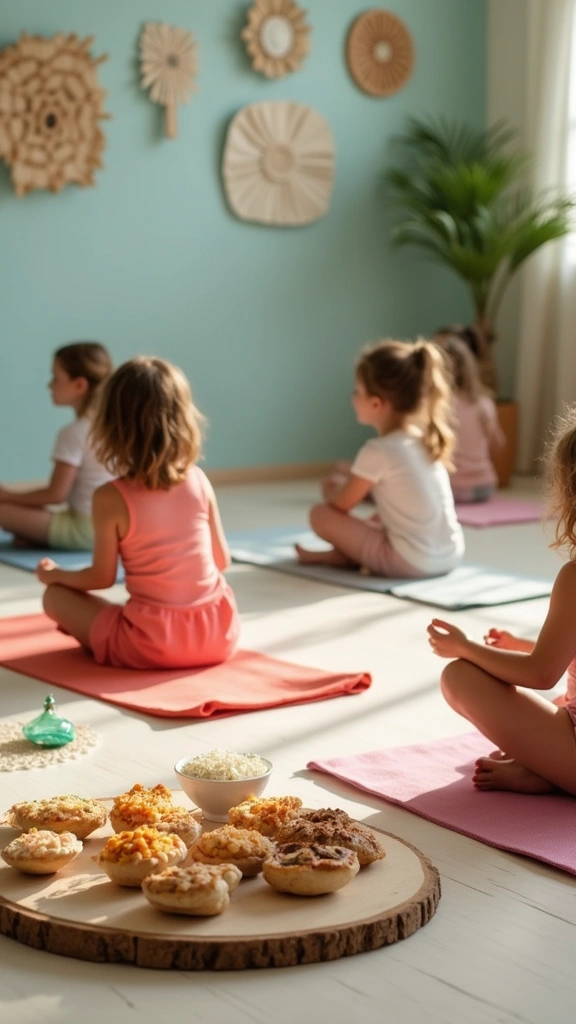 19 Unbelievably Fun Parenting Party Planning Ideas That Will Wow Your Kids! - 17. Yoga and Mindfulness Retreat