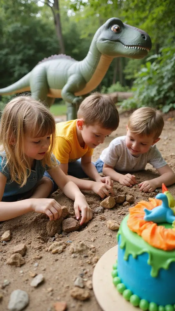 19 Unbelievably Fun Parenting Party Planning Ideas That Will Wow Your Kids! - 9. Dino-Mite Adventure