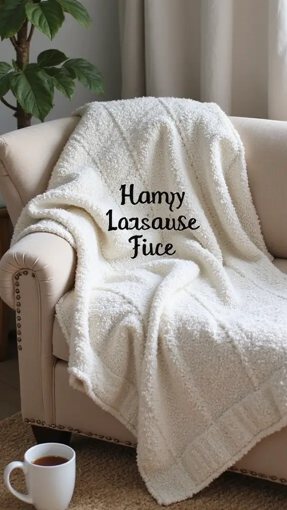 20 Date Night Gift Inspiration That Will Sweep Your Partner Off Their Feet (Top Pick: #3!) - 11. Personalized Blanket