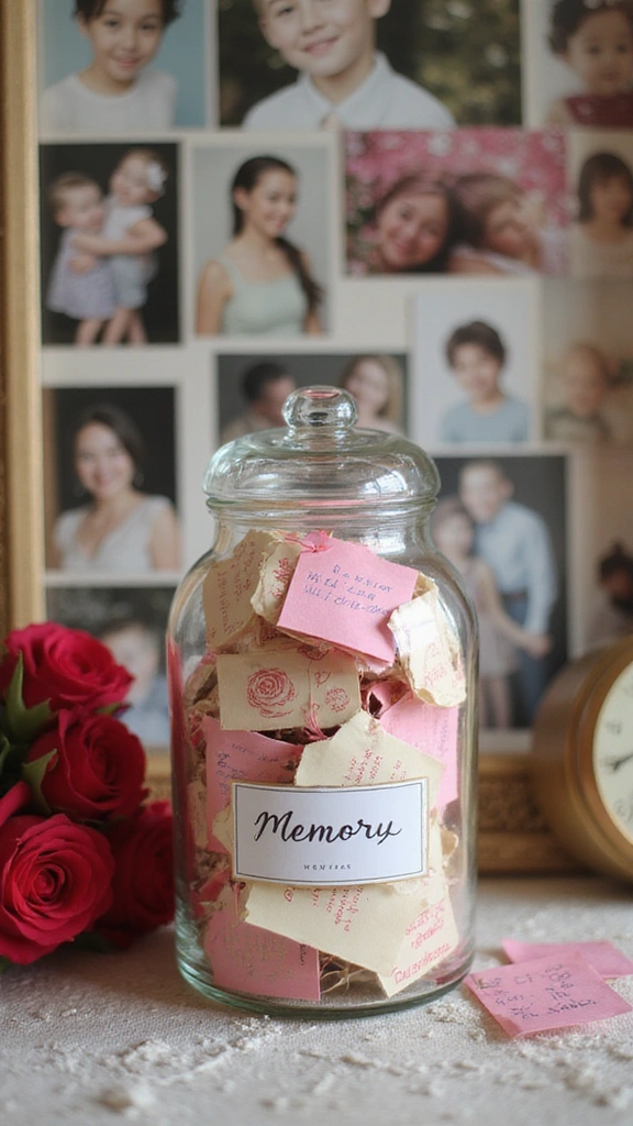 20 Unique Anniversary Gifts They'll Actually Cherish — Personalized, Romantic, and Thoughtful! - 12. Memory Jar