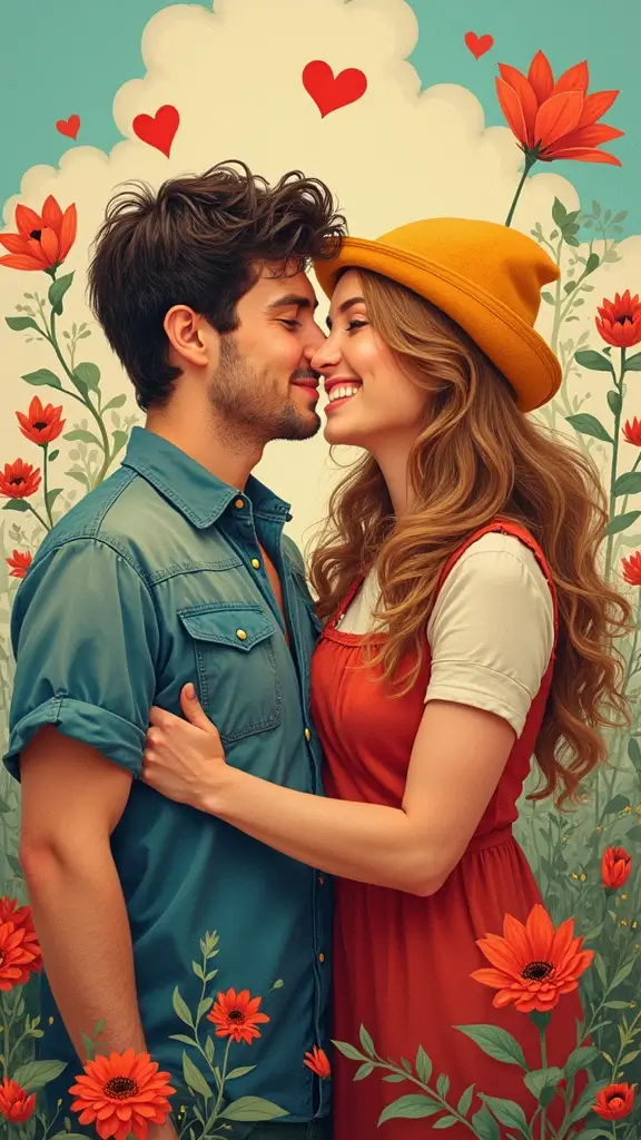 20 Unique Anniversary Gifts They'll Actually Cherish — Personalized, Romantic, and Thoughtful! - 2. Personalized Couple’s Portrait