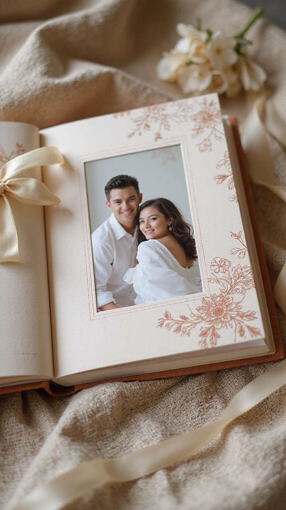 20th Anniversary Gifts That Say “Forever” - 2. Personalized Photo Album