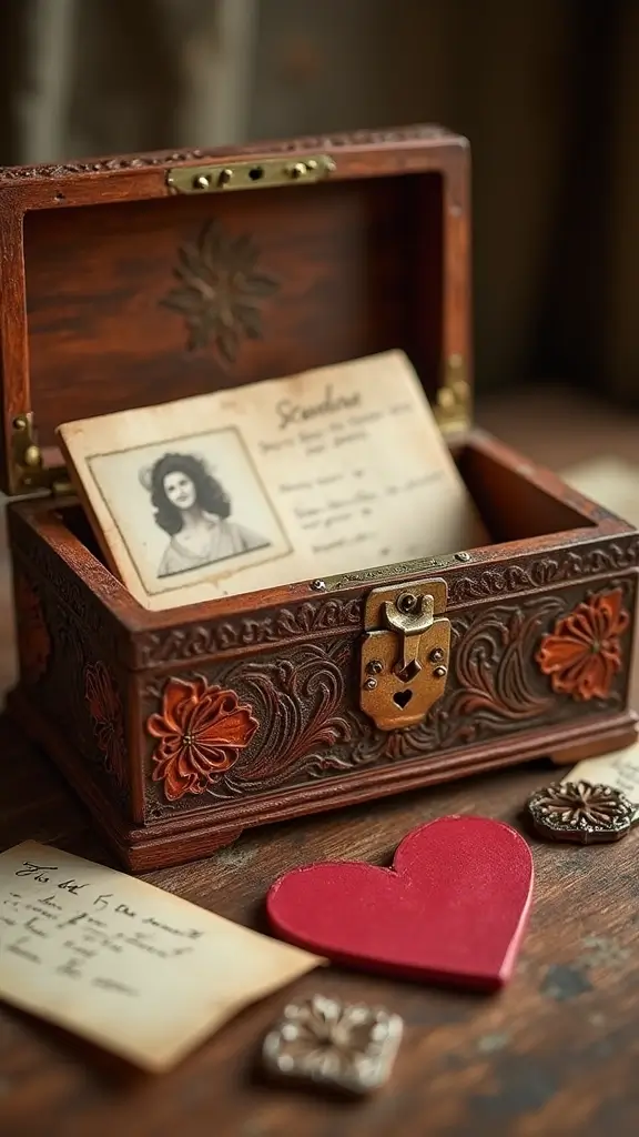 20th Anniversary Gifts That Say “Forever” - 5. Personalized Keepsake Box