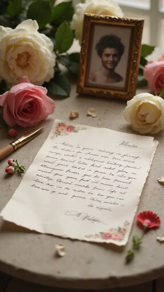 20th Anniversary Gifts That Say “Forever” - 6. A Heartfelt Letter
