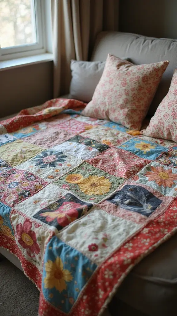 20th Wedding Anniversary Gift Ideas That Are Actually Meaningful - 5. Personalized Quilt or Blanket