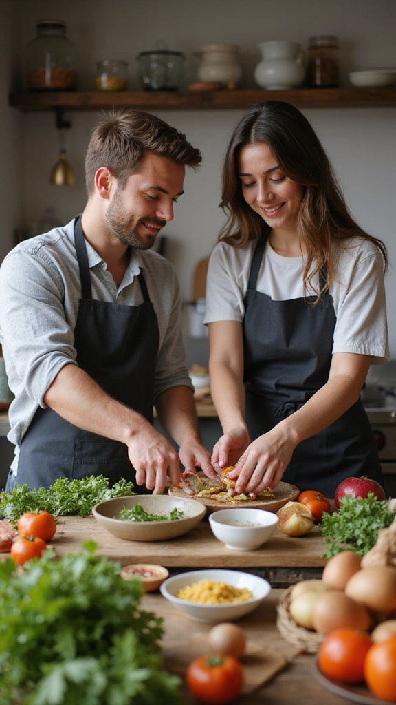 21 Experiences to Gift Your Partner They'll Never Forget (Surprise Date Ideas Included!) - 19. Attend a Cooking Class