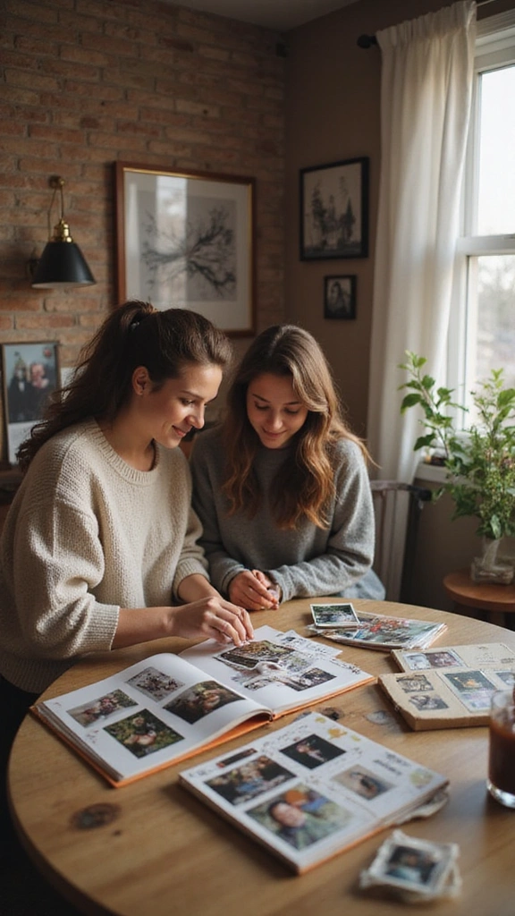 21 Experiences to Gift Your Partner They'll Never Forget (Surprise Date Ideas Included!) - 21. Create a Memory Book Together