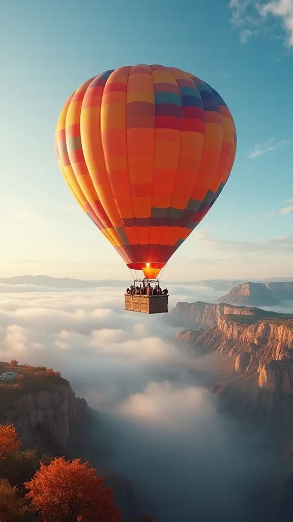 21 Experiences to Gift Your Partner They'll Never Forget (Surprise Date Ideas Included!) - 6. Hot Air Balloon Ride