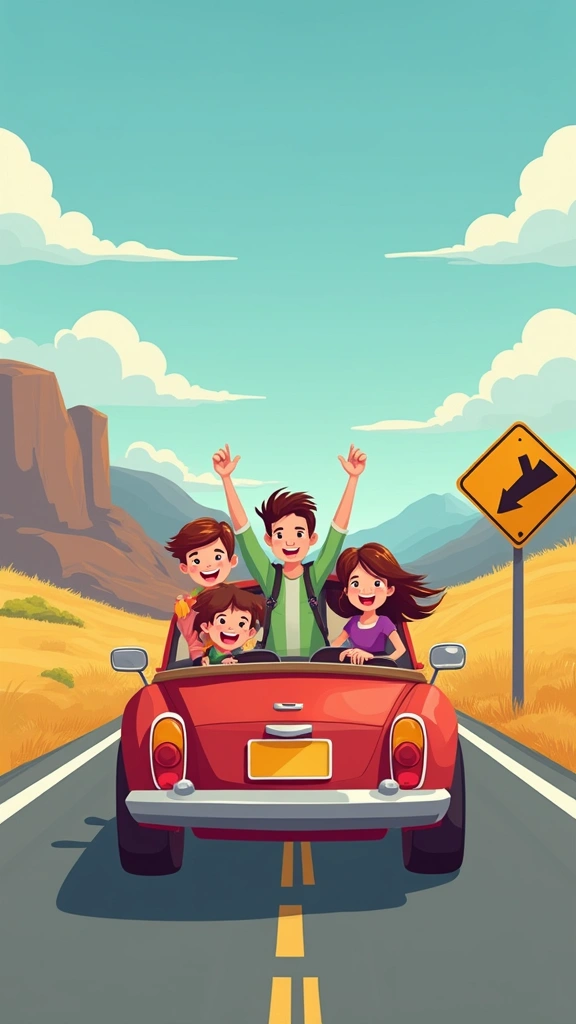 21 Fun Baby Announcement Ideas That Will Make Everyone Smile - 16. Adventurous Road Trip