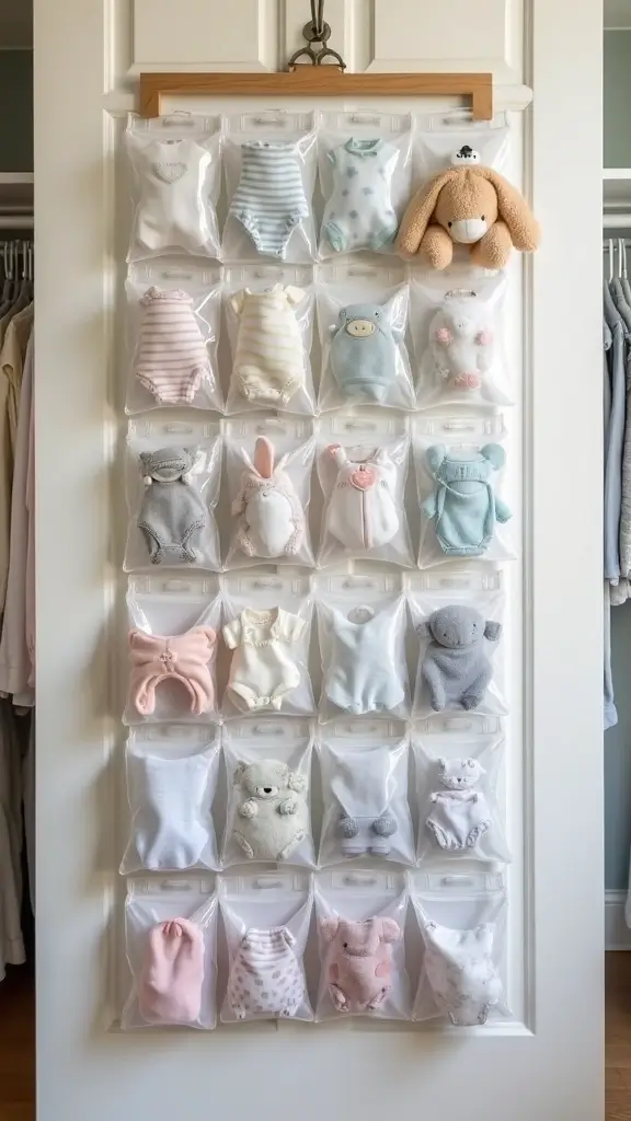 23 Baby Room Organization Tips That'll Make You Say 'Why Didn't I Think of That?!' - 13. Utilize the Closet Door for Additional Storage