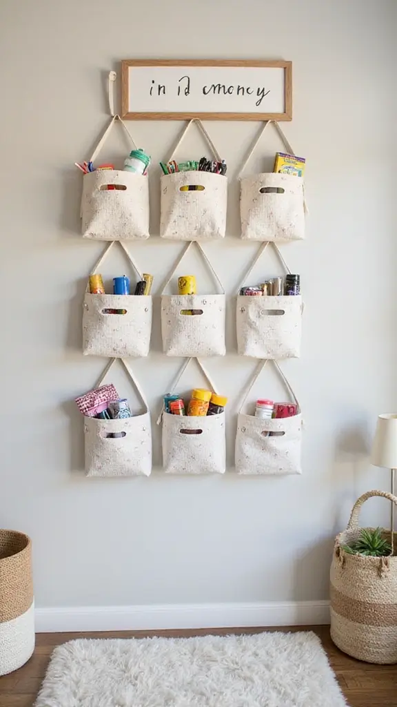23 Baby Room Organization Tips That'll Make You Say 'Why Didn't I Think of That?!' - 19. Get Creative with Wall Art Storage