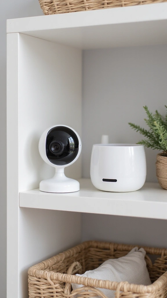 23 Baby Room Organization Tips That'll Make You Say 'Why Didn't I Think of That?!' - 22. Use a Baby Monitor with Storage Capabilities