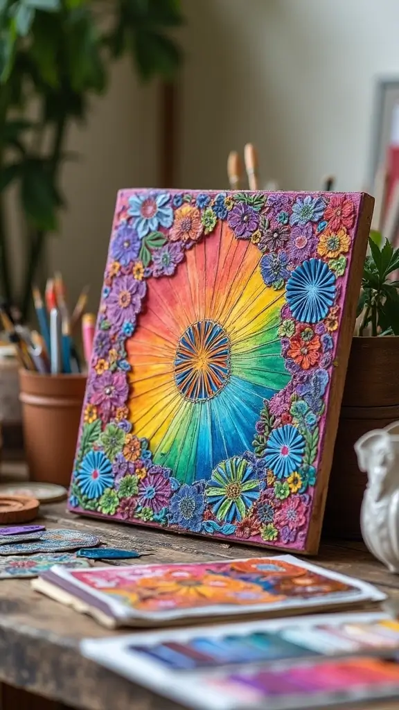 23 Budget-Friendly Mother's Day Ideas That Will Melt Her Heart (Without Breaking the Bank!) - 23. Craft a Unique Art Piece
