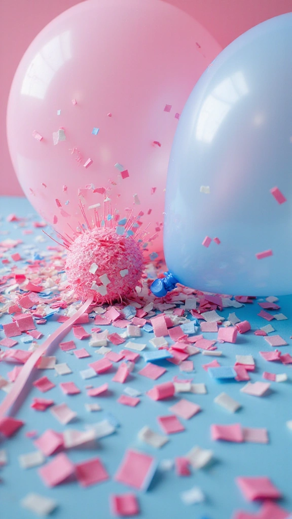 23 Outrageously Creative Gender Reveal Ideas That Will Leave Everyone Speechless! - 1. Colorful Balloon Pop