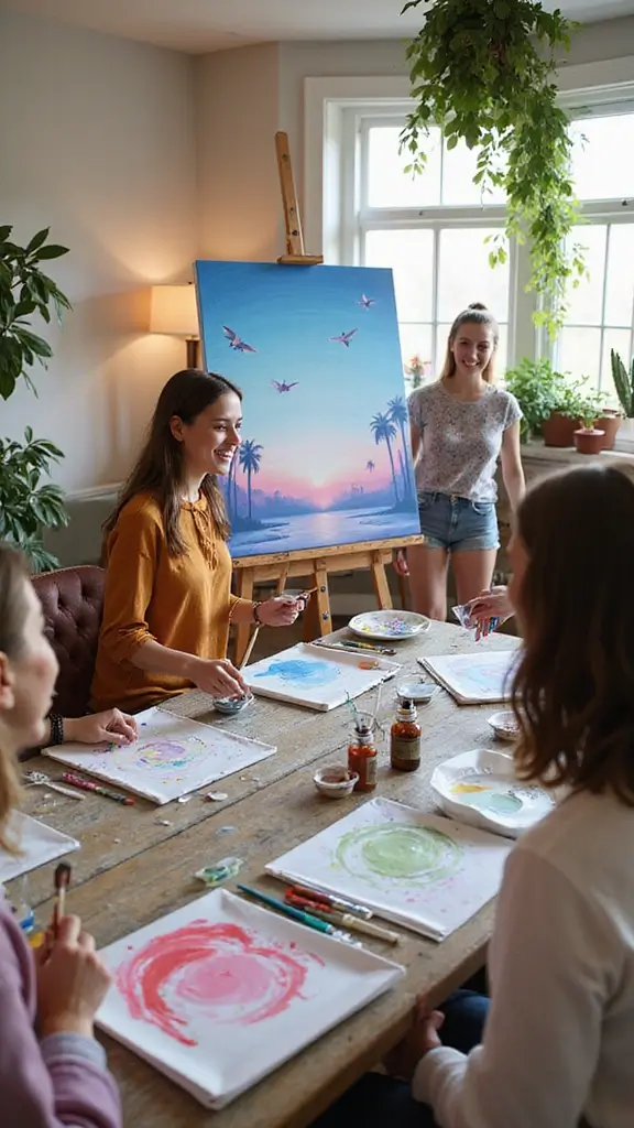 23 Outrageously Creative Gender Reveal Ideas That Will Leave Everyone Speechless! - 17. Art Reveal