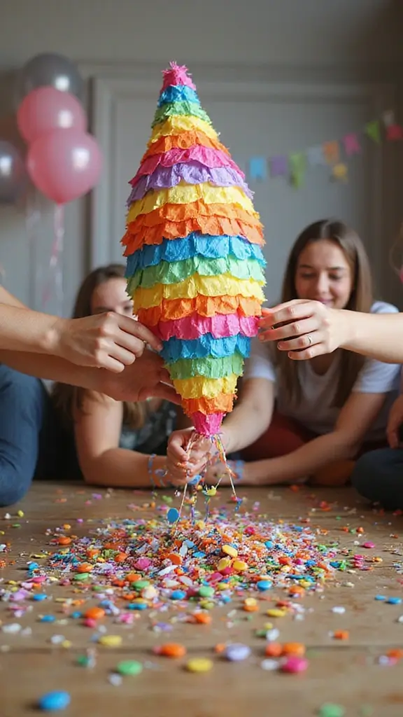 23 Outrageously Creative Gender Reveal Ideas That Will Leave Everyone Speechless! - 6. Gender Reveal Piñata