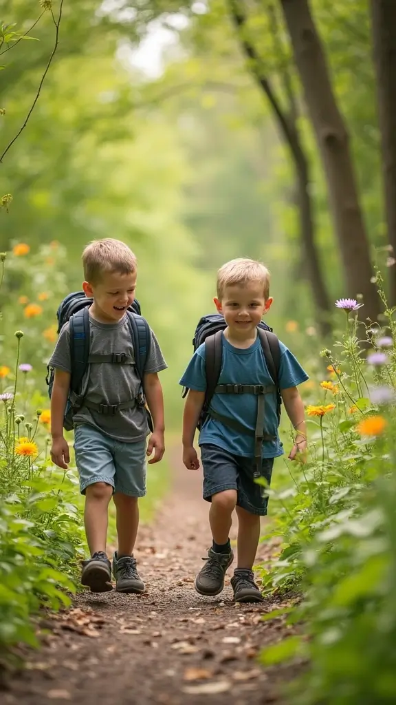 23 Twin Boy Moments That Will Make You Smile - 17. Exploring Nature