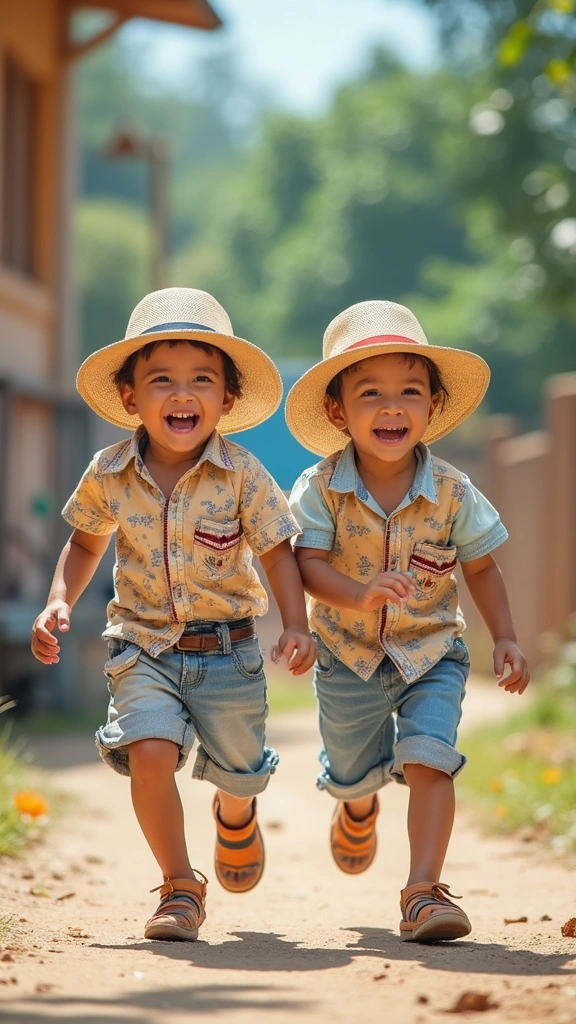 23 Twin Boy Moments That Will Make You Smile - 2. Matching Outfits, Matching Attitudes