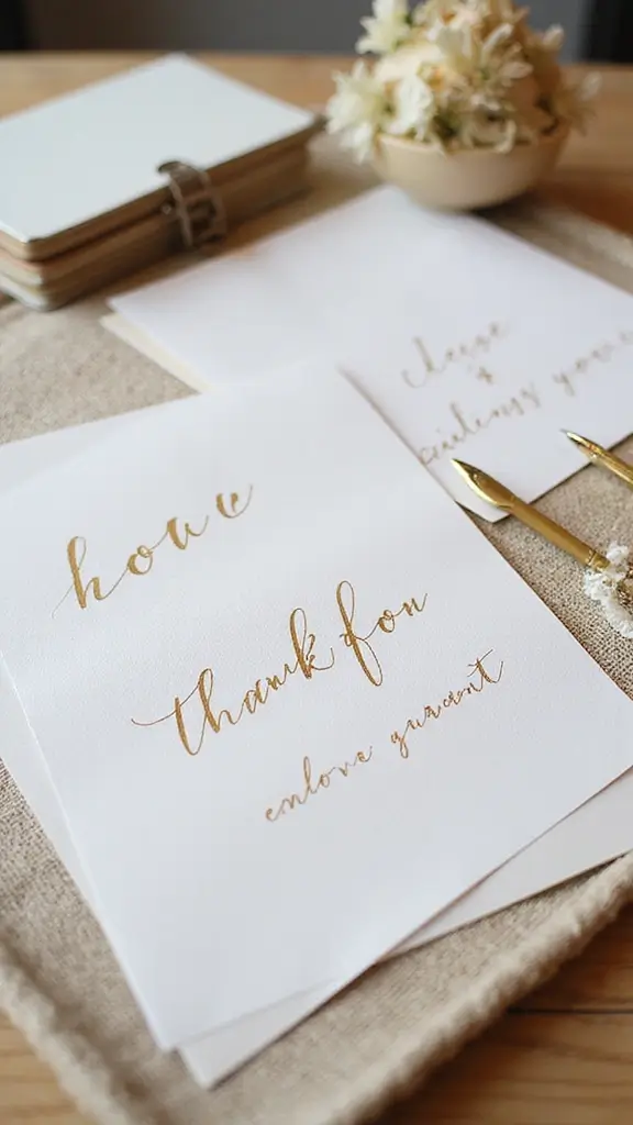 25 Baby Shower Ideas That Will Make Every Parent Say 'Wow!' - 13. Creative Thank You Notes