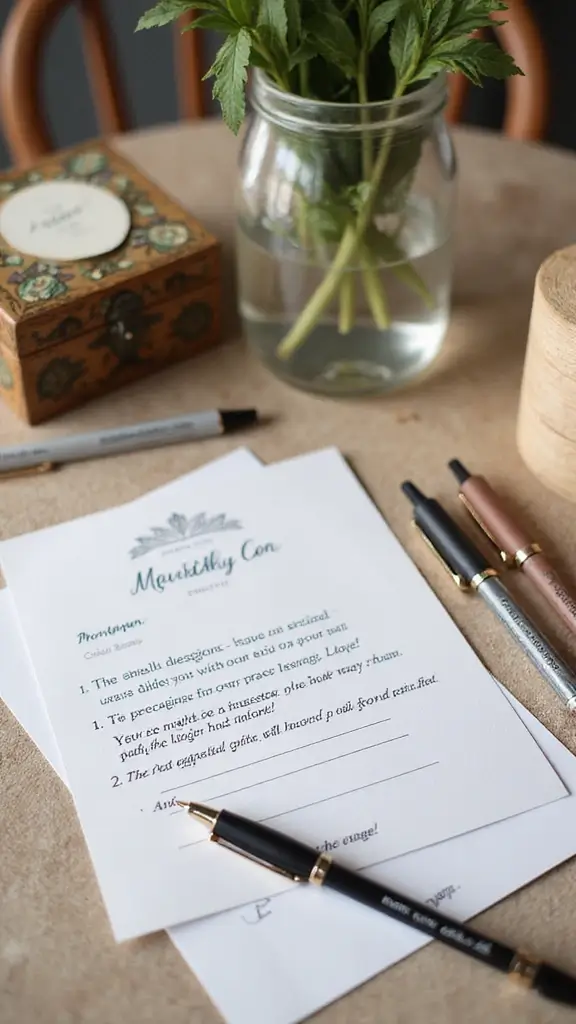 25 Baby Shower Ideas That Will Make Every Parent Say 'Wow!' - 3. Personalized Baby Predictions