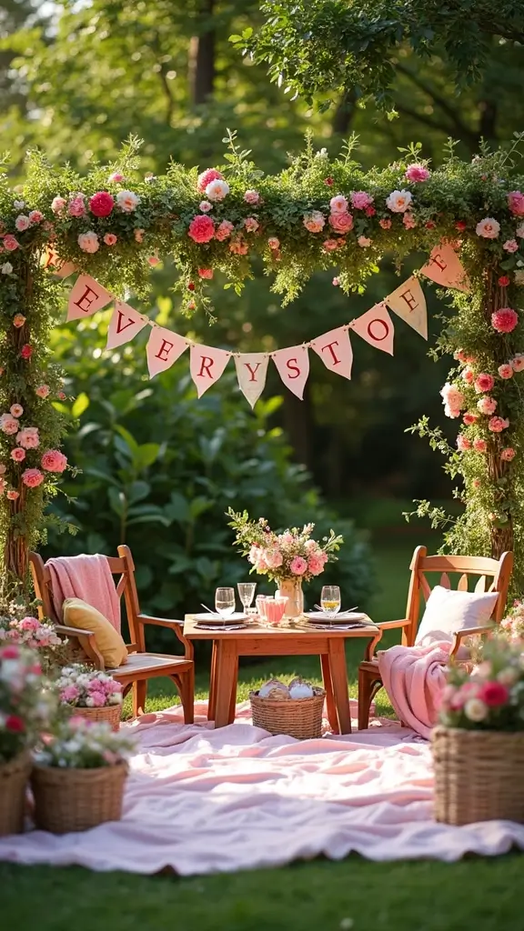 25 Baby Shower Inspiration Ideas for Parenting Joy - 1. Whimsical Garden Theme