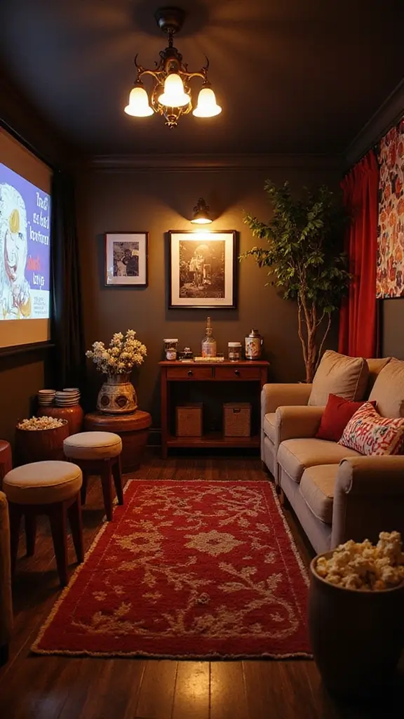 25 Baby Shower Inspiration Ideas for Parenting Joy - 12. Movie Night