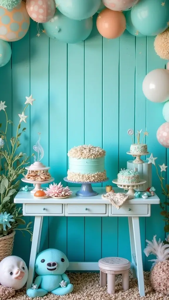 25 Baby Shower Inspiration Ideas for Parenting Joy - 16. Under the Sea