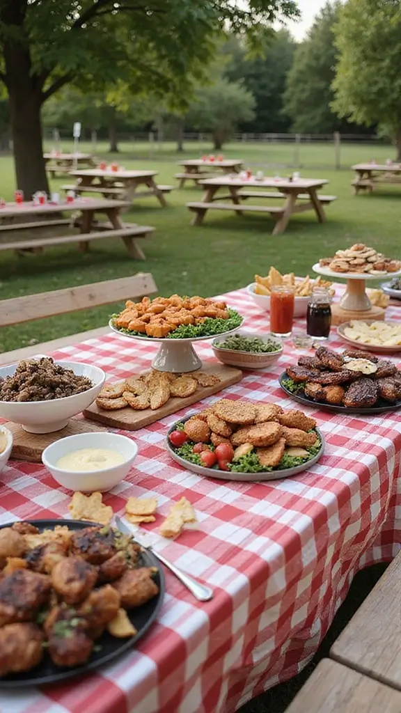 25 Baby Shower Inspiration Ideas for Parenting Joy - 19. Backyard Barbecue