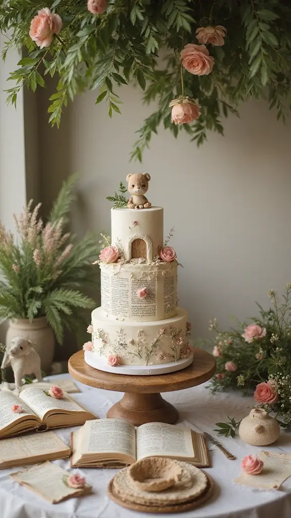 25 Baby Shower Inspiration Ideas for Parenting Joy - 4. Storybook Fantasy