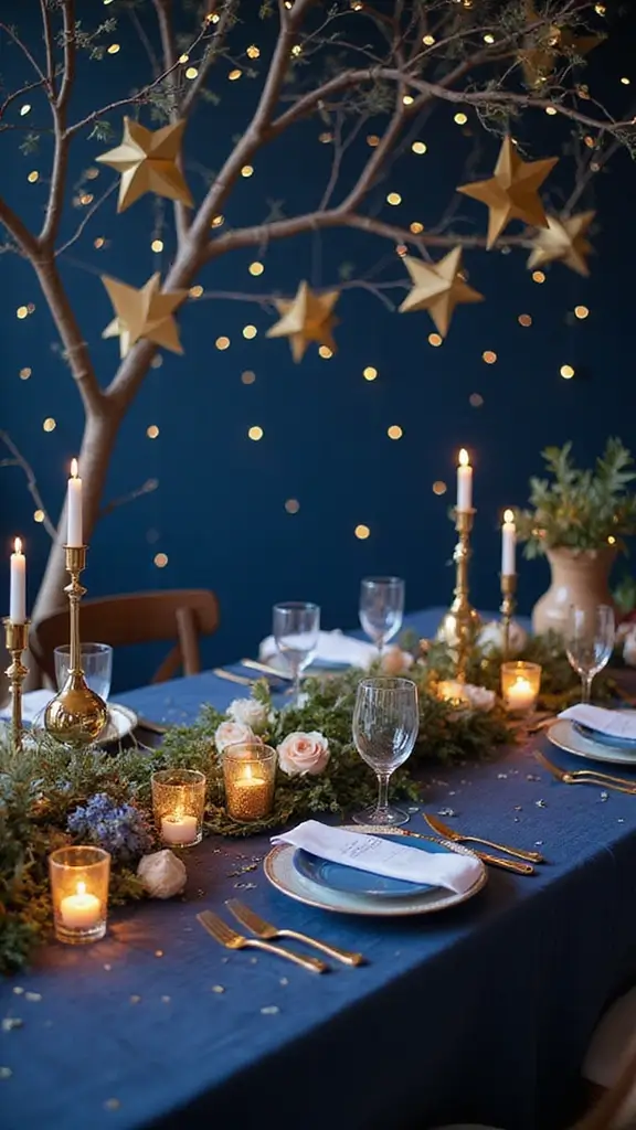 25 Baby Shower Inspiration Ideas for Parenting Joy - 9. Celestial Dreams