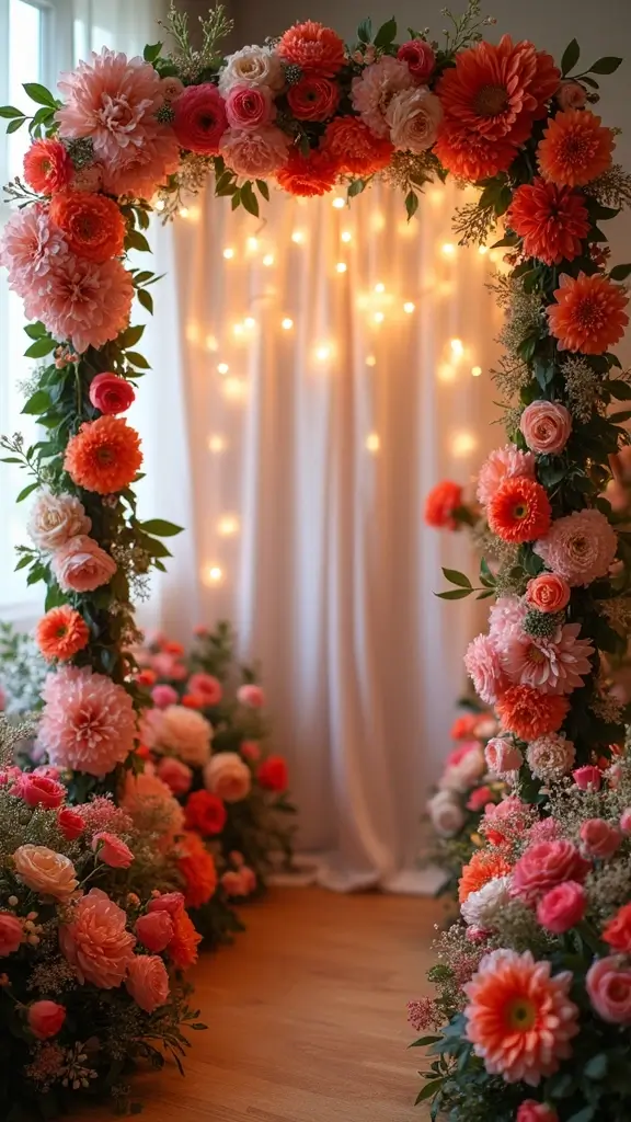 25 Baby Shower Photo Booth Ideas That Will Steal the Show (You Won't Believe #10!) - 1. Floral Fantasy