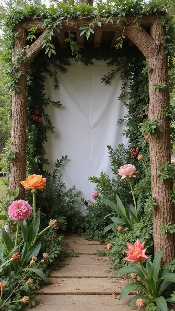 25 Baby Shower Photo Booth Ideas That Will Steal the Show (You Won't Believe #10!) - 15. Whimsical Woodland