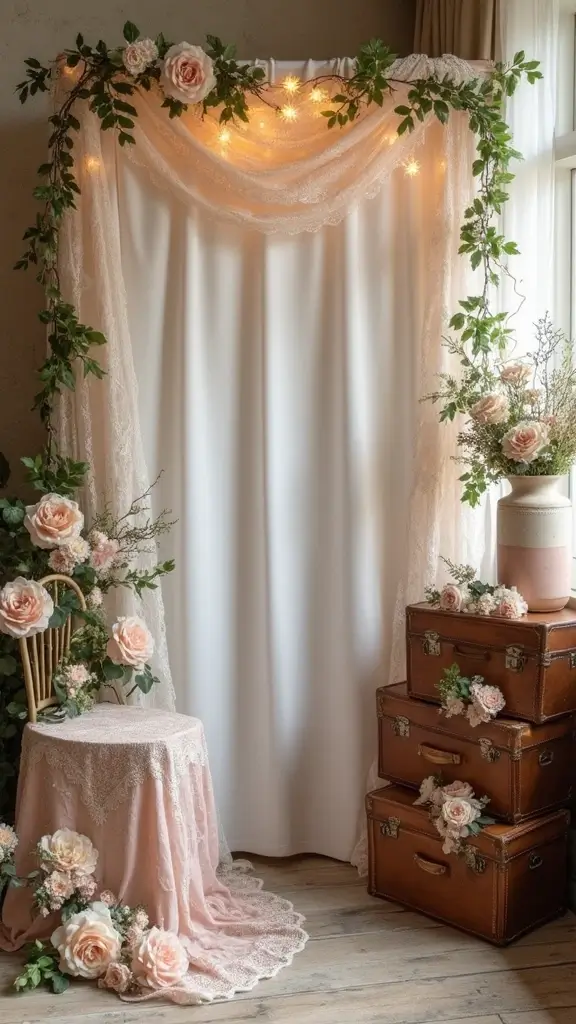 25 Baby Shower Photo Booth Ideas That Will Steal the Show (You Won't Believe #10!) - 5. Vintage Vibes