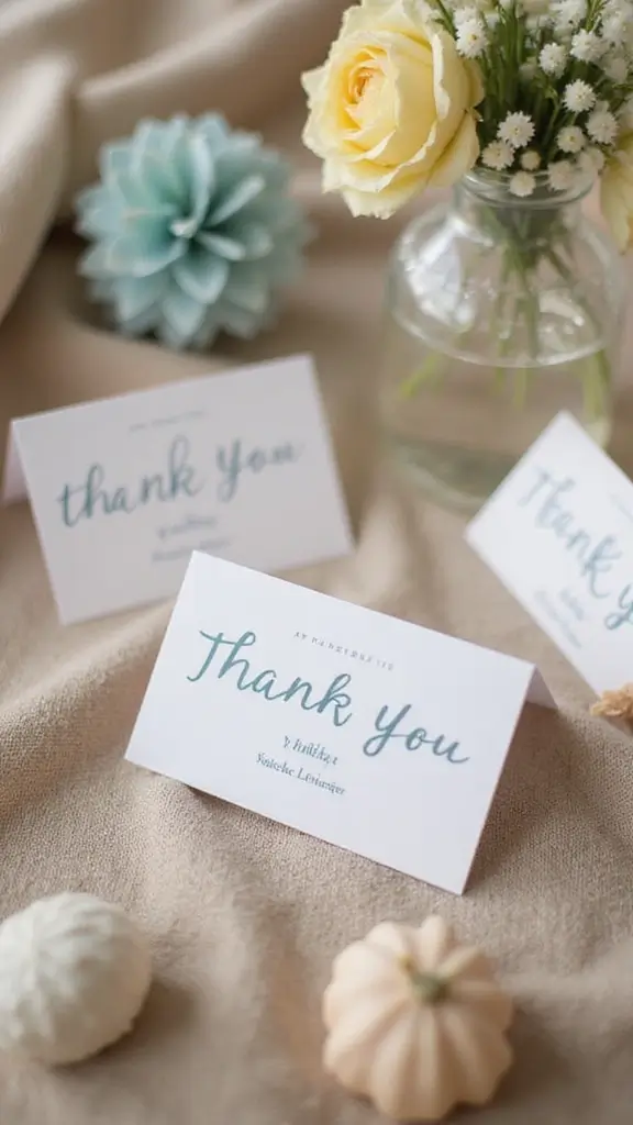 25 Baby Shower Tips That'll Make Your Celebration Unforgettable (You Won't Believe #5!) - 23. Send Thank You Notes