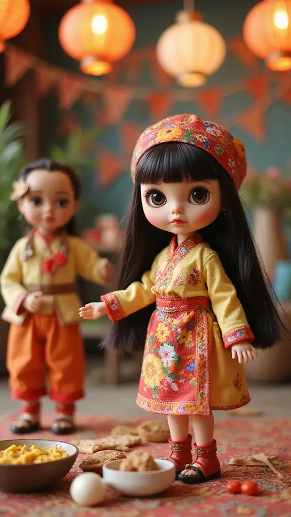 25 Creative Play Ideas with Blythe That Will Spark Your Child’s Imagination! - 18. Blythe’s Cultural Day