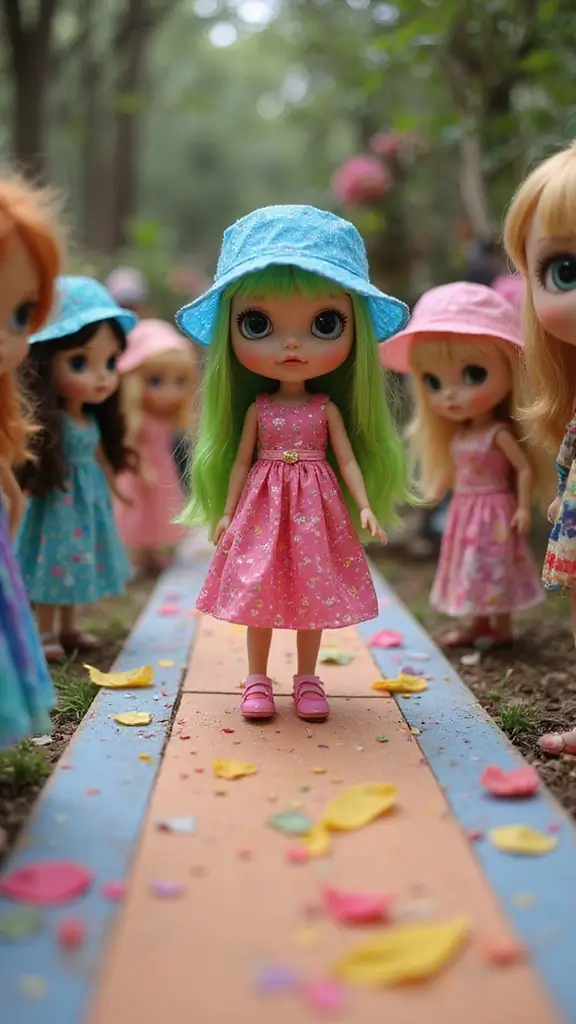 25 Creative Play Ideas with Blythe That Will Spark Your Child’s Imagination! - 2. Fashion Show Extravaganza