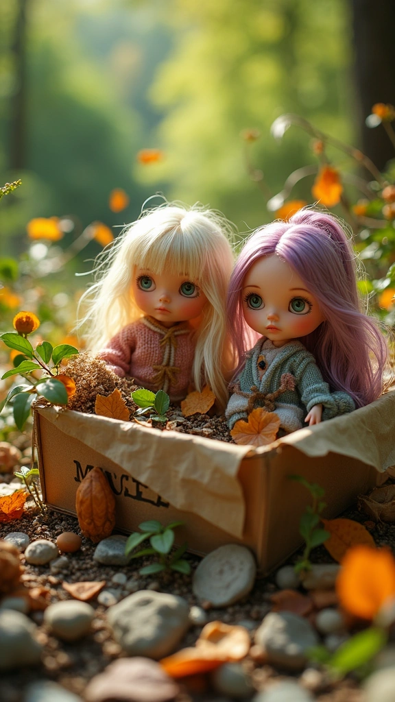 25 Creative Play Ideas with Blythe That Will Spark Your Child’s Imagination! - 24. Blythe’s Nature Exploration Box