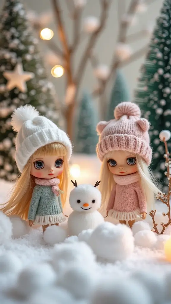 25 Creative Play Ideas with Blythe That Will Spark Your Child’s Imagination! - 25. Blythe’s Winter Wonderland
