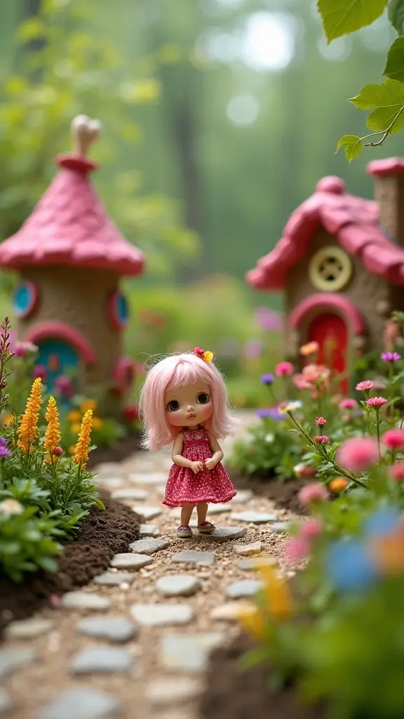 25 Creative Play Ideas with Blythe That Will Spark Your Child’s Imagination! - 3. Adventure in the Fairy Garden