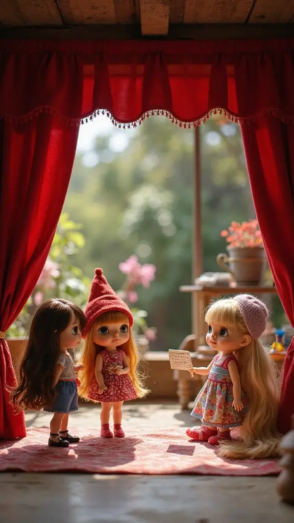 25 Creative Play Ideas with Blythe That Will Spark Your Child’s Imagination! - 5. Story Time Theater