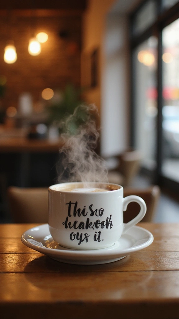 25 Cute and Clever Baby Announcement Ideas for Every Parent - 10. Creative Coffee Cup