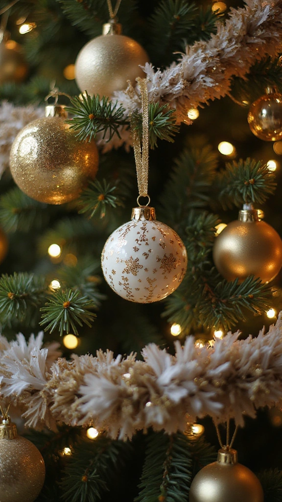 25 Cute and Clever Baby Announcement Ideas for Every Parent - 12. Christmas Ornament Announcement