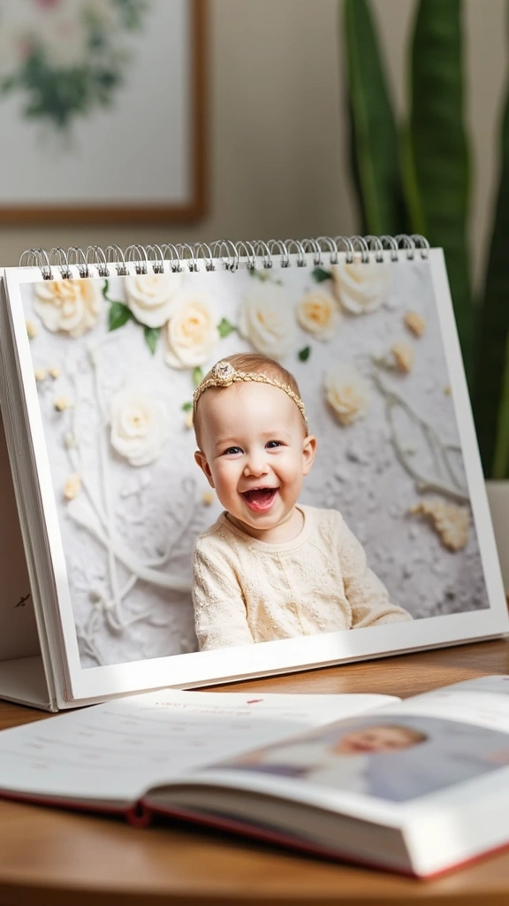 25 Cute and Clever Baby Announcement Ideas for Every Parent - 16. Customized Calendar